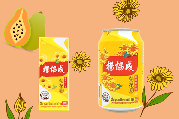 菊花木瓜凍